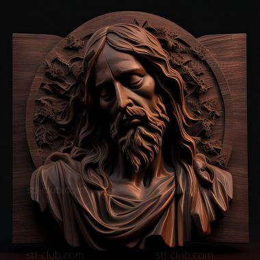 3D model st jesus (STL)